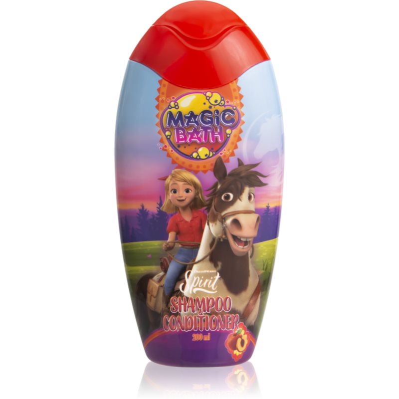 Spirit Stallion Magic Bath Shampoo & Conditioner Shampoo mit Conditioner für Kinder 200 ml