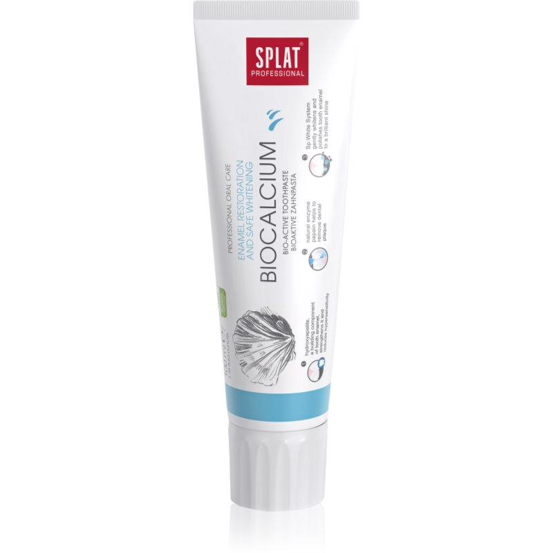 Фото - Зубная паста / ополаскиватель SPLAT Professional Biocalcium біоактивна зубна паста для відновлення зубно 