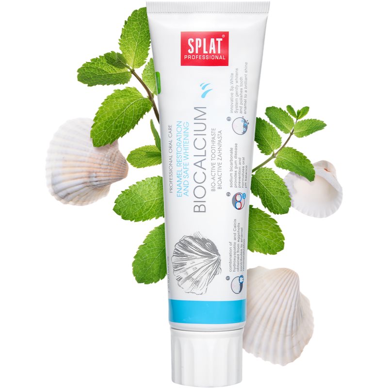 Splat Professional Biocalcium біоактивна зубна паста для відновлення зубної емалі та делікатного відбілювання 100 гр