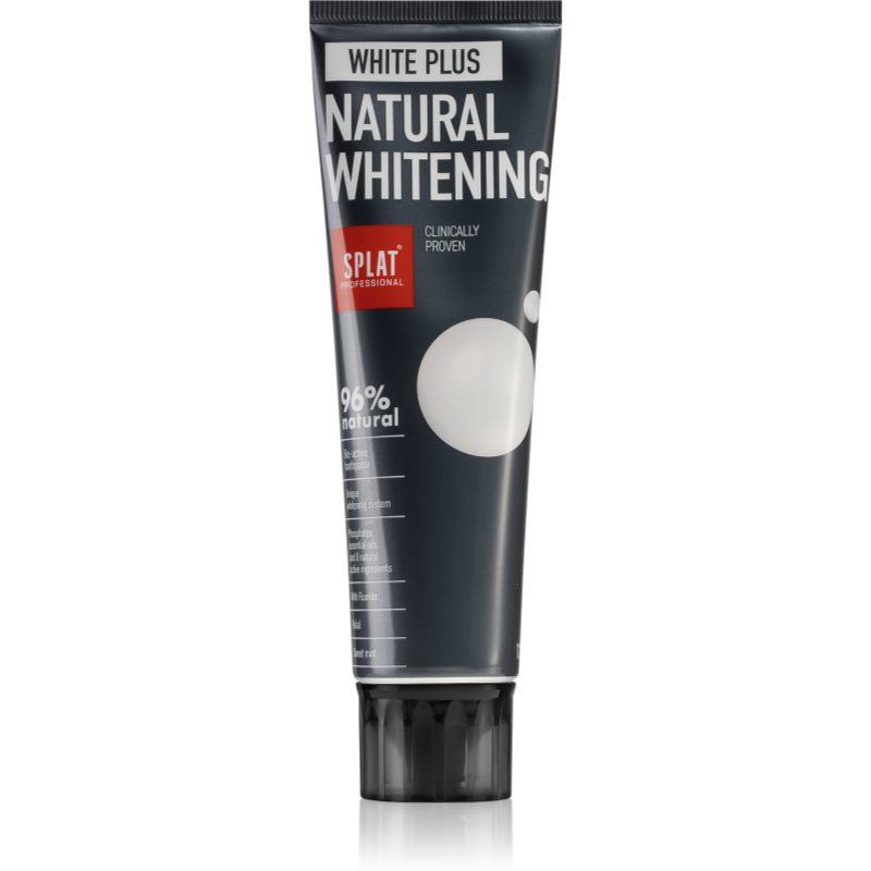 Splat Professional White Plus pasta de dinti albitoare cu Fluor 125 g