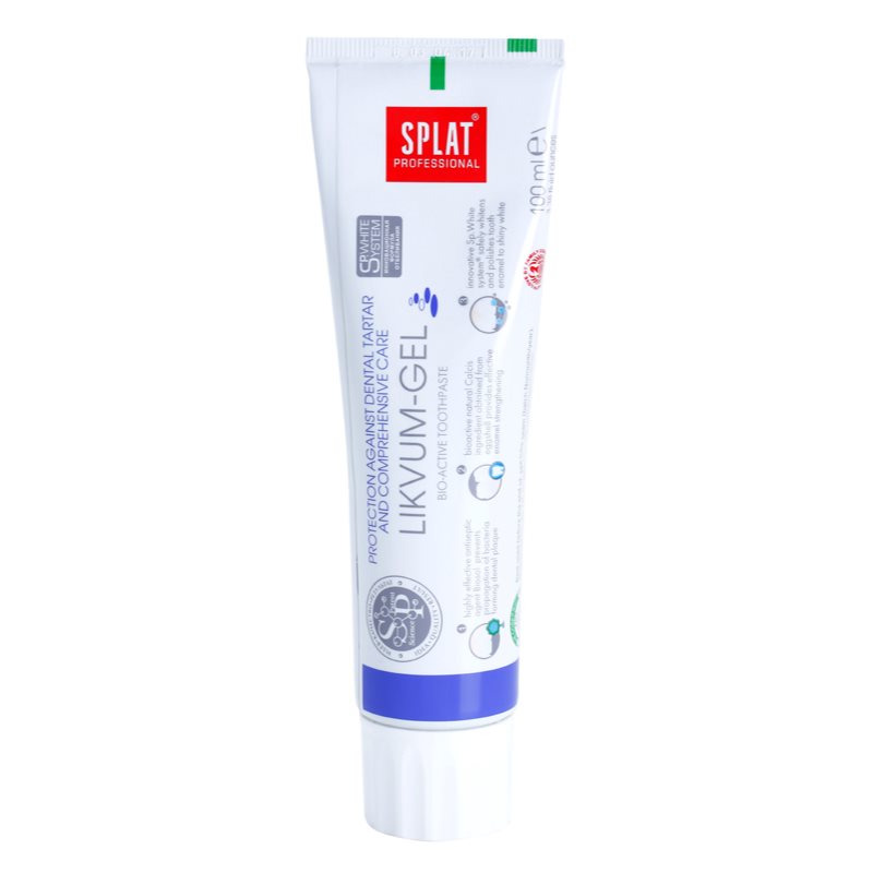 

Splat Professional Likvum-Gel біоактивна зубна паста для свіжого подиху і захисту від карієсу