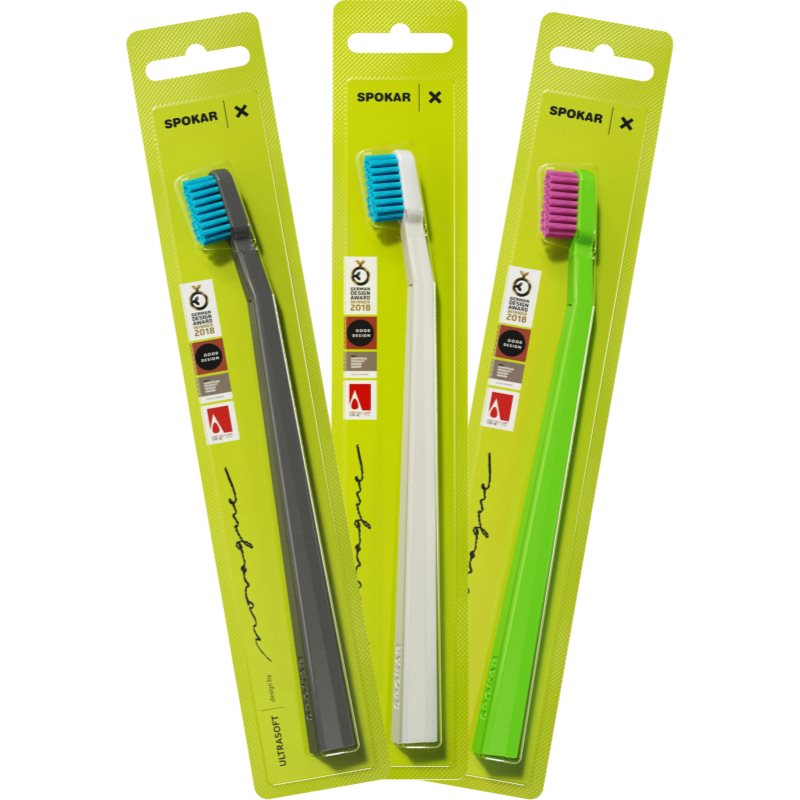 Spokar X 3429 Ultrasoft Toothbrush Ultra Soft 1 Pc