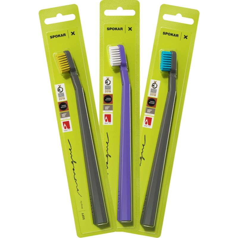 Spokar X 3429 Soft Toothbrush Soft 1 Pc