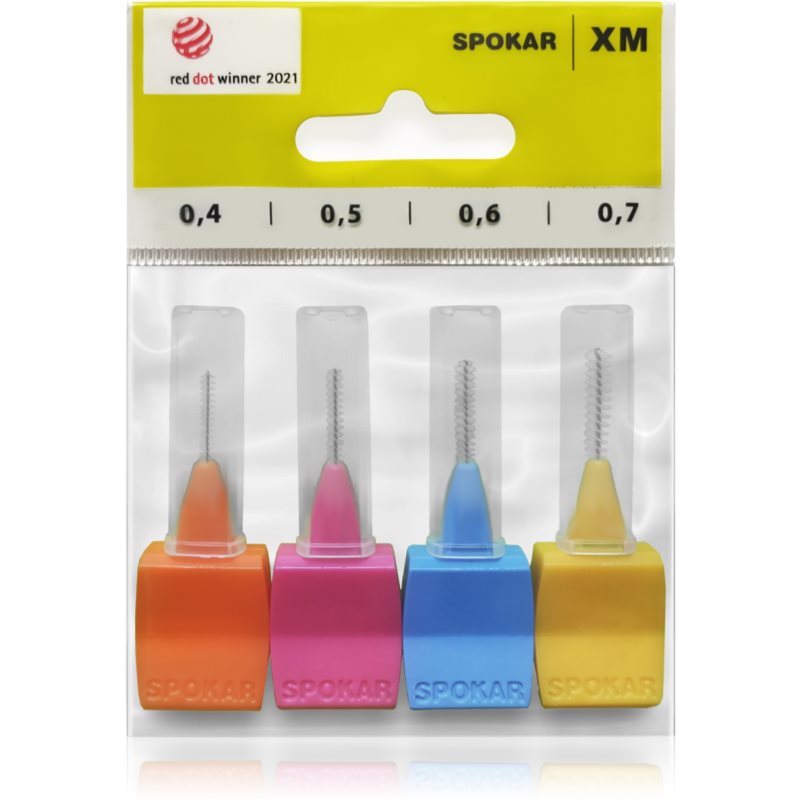 Spokar XM четки за междузъбно пространство смес 0,4 - 0,7 mm 4 бр.