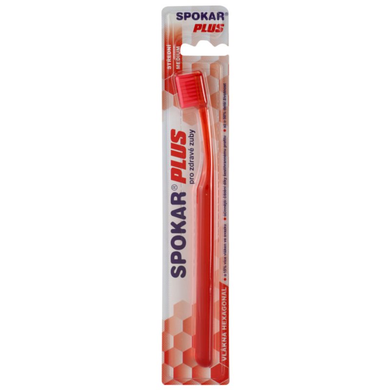 Spokar Plus Medium зубна щітка середньої жорсткості 1 кс