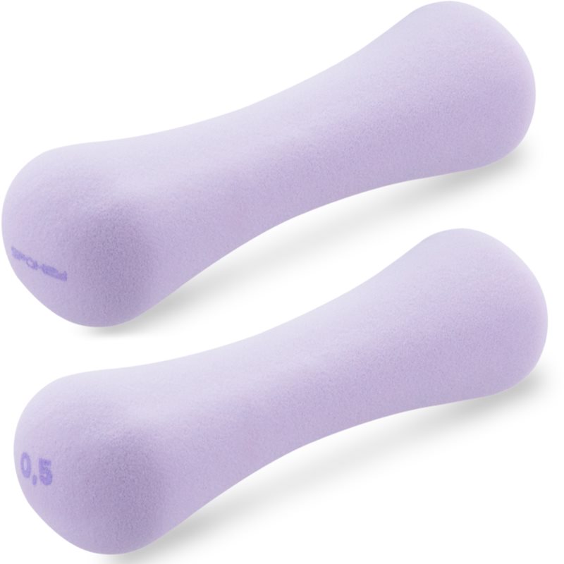 Spokey Bone sada neoprénových činiek 2x0.5 kg