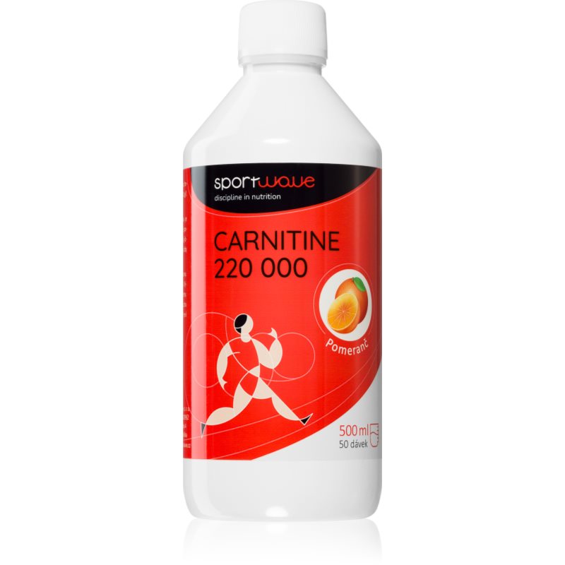 SportWave® Carnitine 220 000 spalovač tuků příchuť Orange 500 ml