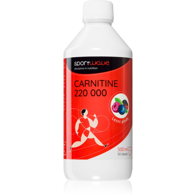 SportWave® Carnitine 220 000 spalovač tuků příchuť Forest Berries 500 ml