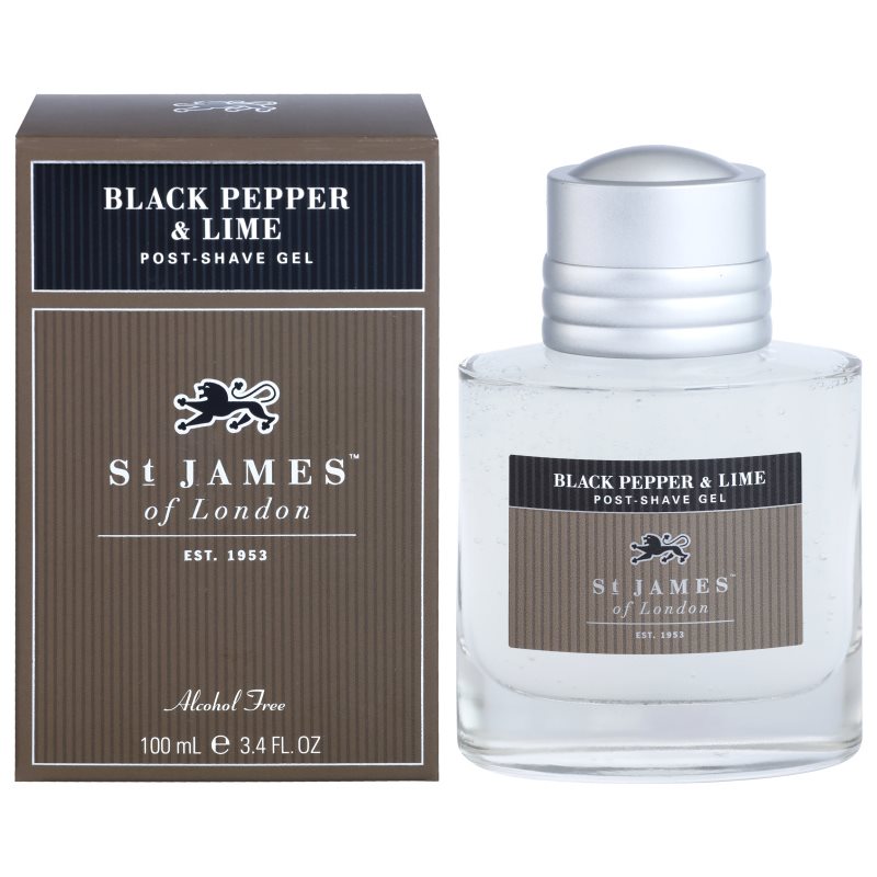 

St. James Of London Black Pepper & Persian Lime гель після гоління для чоловіків