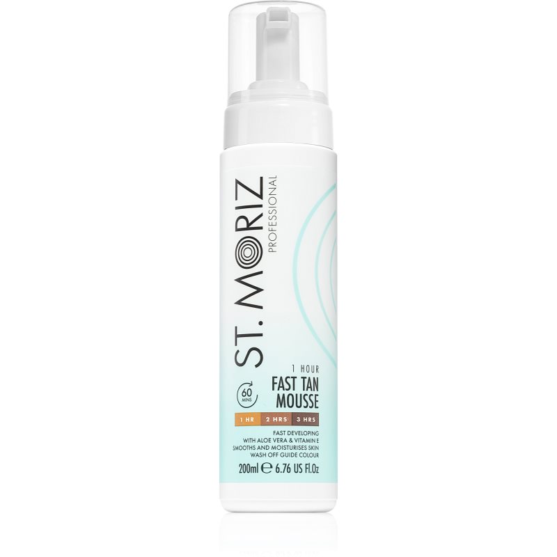 

St. Moriz Tanning мус для швидкої автозасмаги