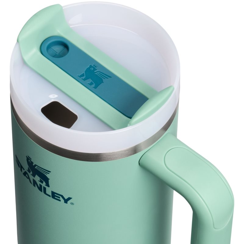 Stanley Quencher H2.O FlowState™ Tumbler tumbler z nehrdzavejúcej ocele s rúrkou stredný Spring Green 890 ml (obrázok 3)