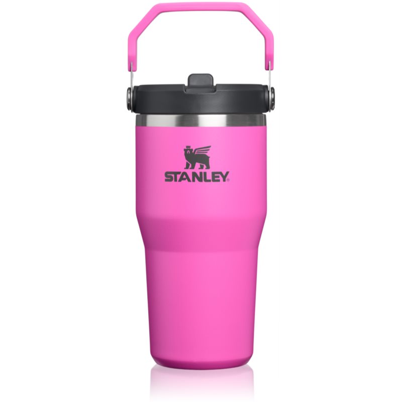 Stanley Quencher H2.O FlowState™ Tumbler gobelet en acier inoxydable avec paille petit format hot pink 1 pcs