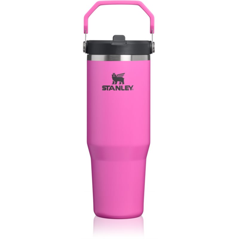 Stanley Quencher H2.O FlowState™ Tumbler gobelet en acier inoxydable avec paille medium Hot Pink 1 pcs