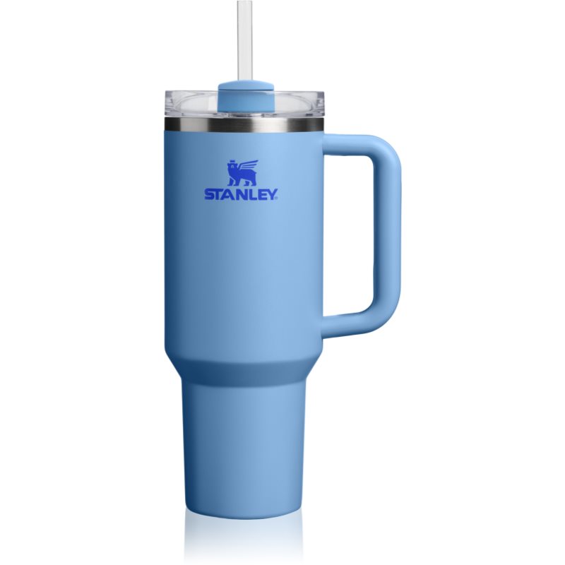 Stanley Quencher H2.O FlowState™ Tumbler tumbler in acciaio inox con cannuccia grande Blue Sky 1180 ml