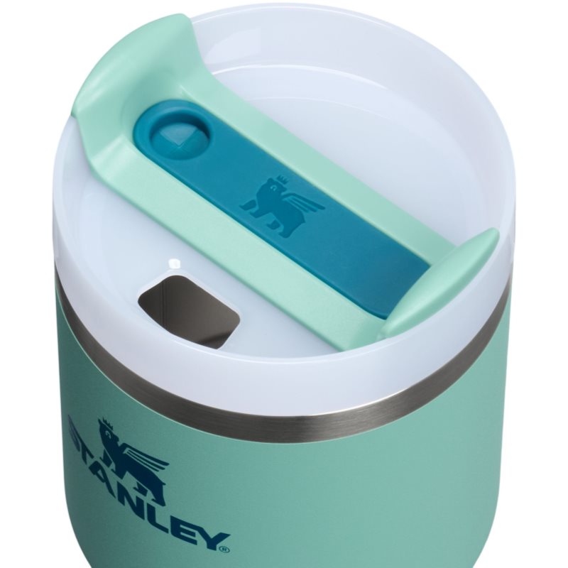 Stanley Quencher H2.O FlowState™ Tumbler tumbler z nehrdzavejúcej ocele s rúrkou malý Spring Green 590 ml (obrázok 3)