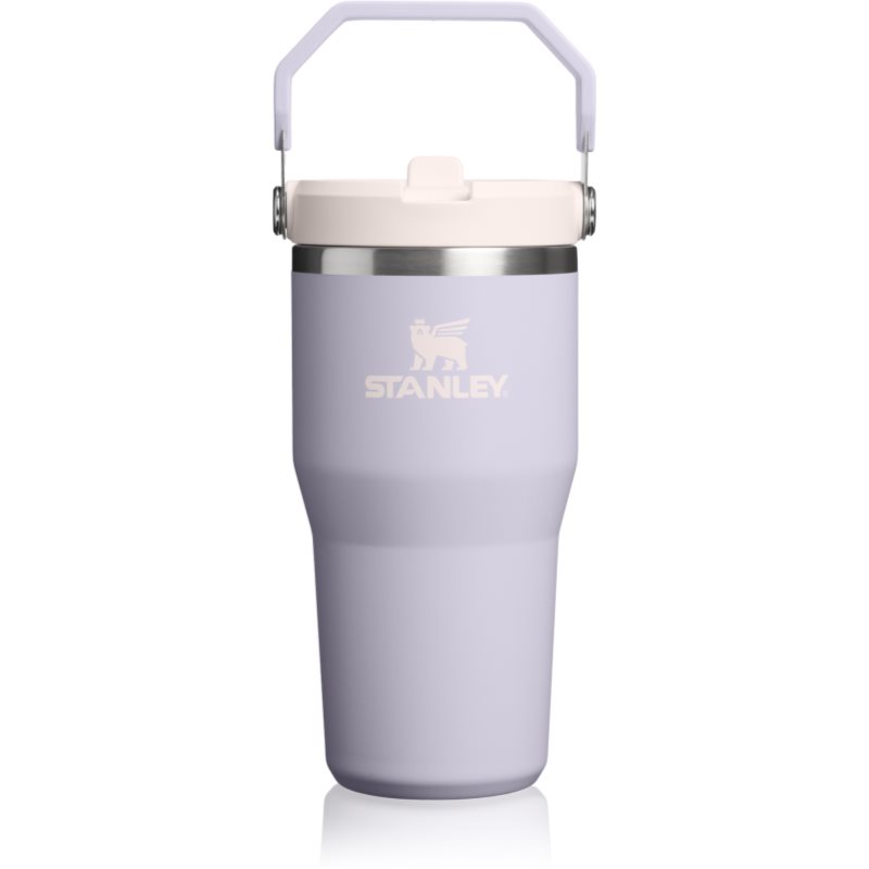 Stanley IceFlow™ Flip Straw 2.0 Tumbler θερμός από ανοξείδωτο ατσάλι Purple Dust 590 ml