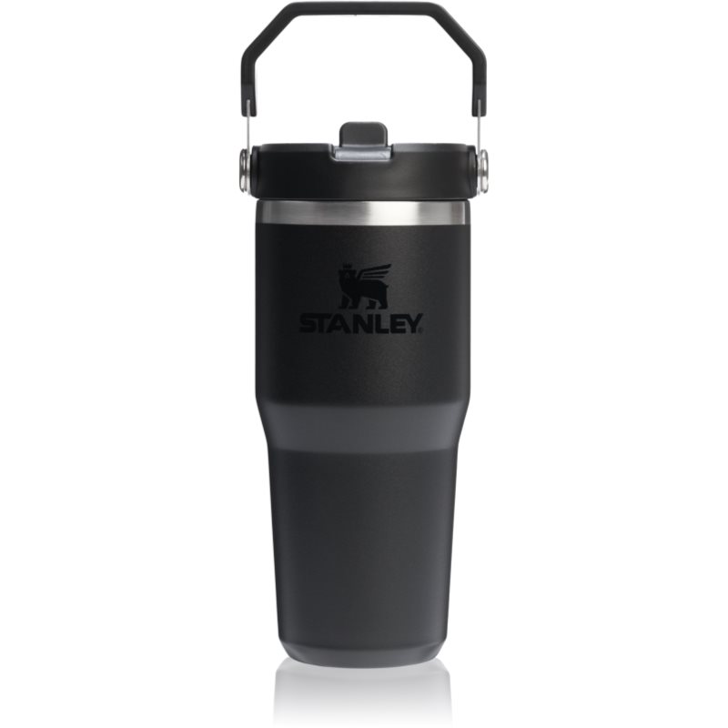 Stanley IceFlow™ Flip Straw 2.0 Tumbler nerezová termoláhev Black 2.0 410 ml