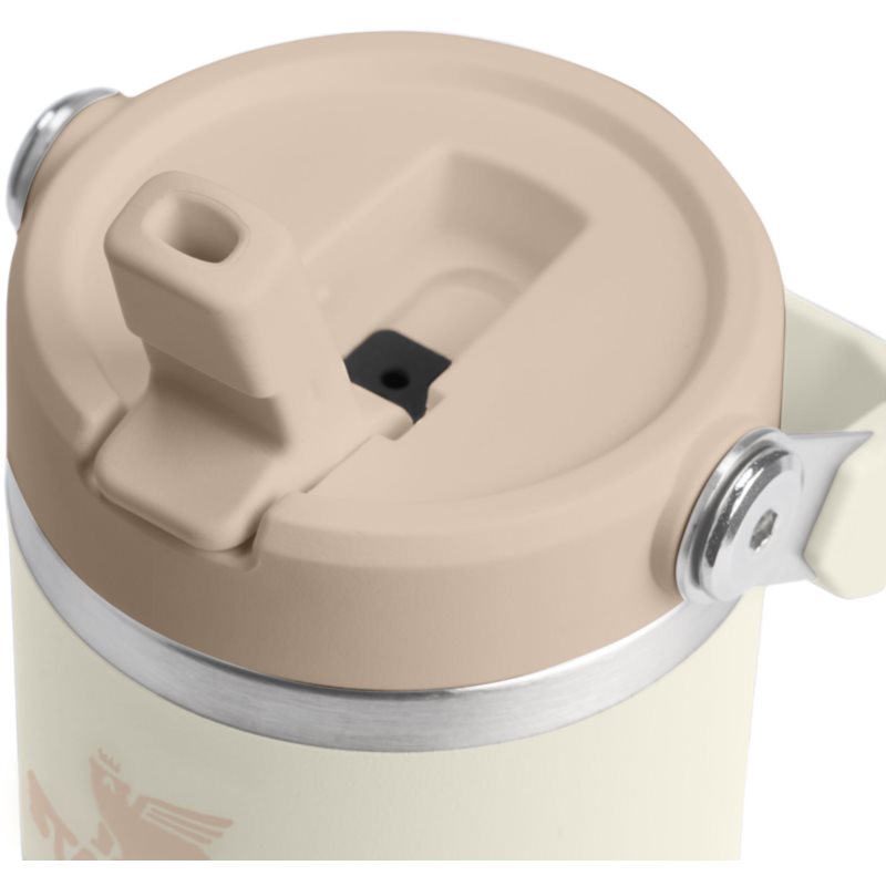 Stanley IceFlow™ Flip Straw 2.0 Tumbler nerezová termoláhev Cream 410 ml (obrázek 3)