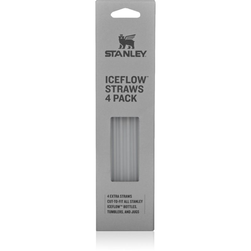 Stanley The Quencher Tumbler Straws nadomestne slamice 590 ml / 890 ml Clear 1 kos