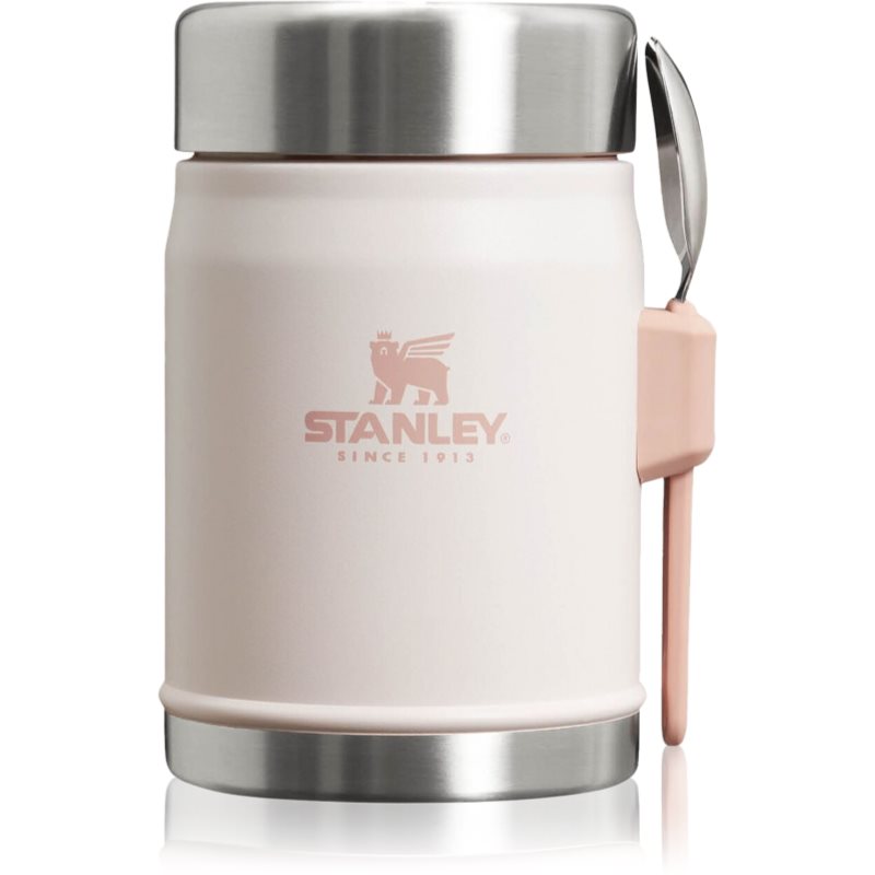 Stanley Stanley The Legendary Food Jar + Spork τάπερ φαγητού με πιρούνι Rose Quartz 400 ml