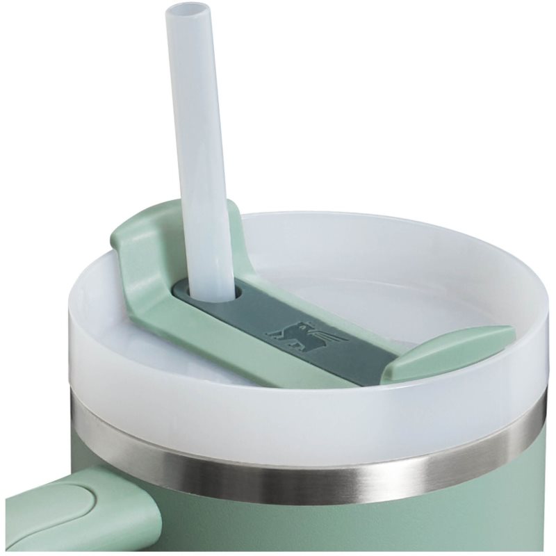 Stanley Quencher H2.O FlowState™ Tumbler Gobelet En Acier Inoxydable Avec Paille Shale 1180 Ml