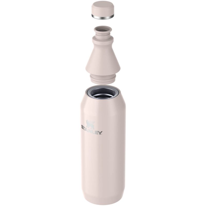 Stanley All Day Slim Bottle пляшка для води з неіржавної сталі Rose Quartz 600 мл