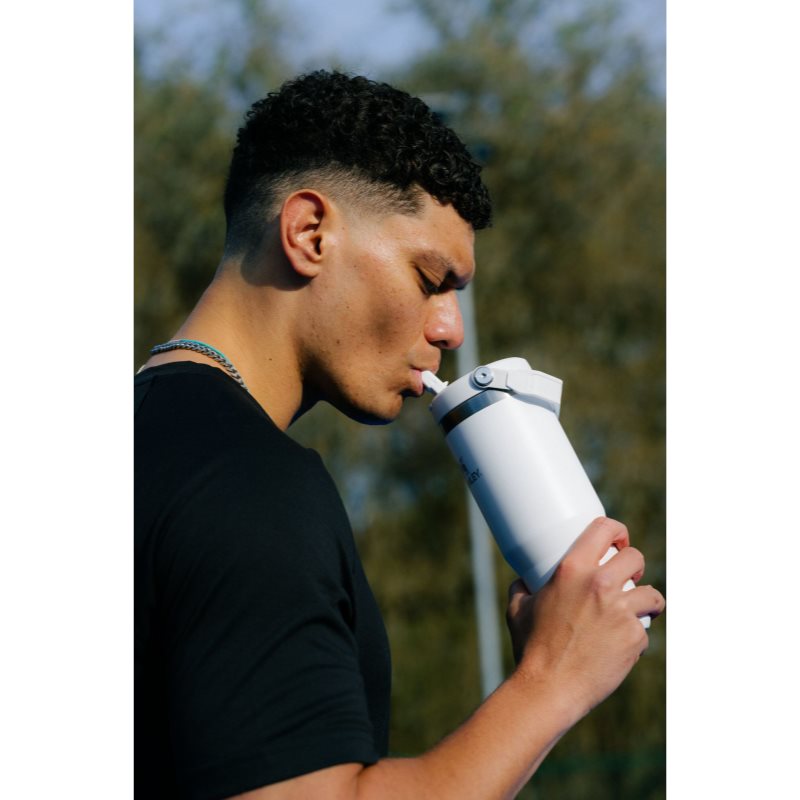 Stanley IceFlow™ Flip Straw Tumbler пляшка для води з неіржавної сталі Frost 890 мл