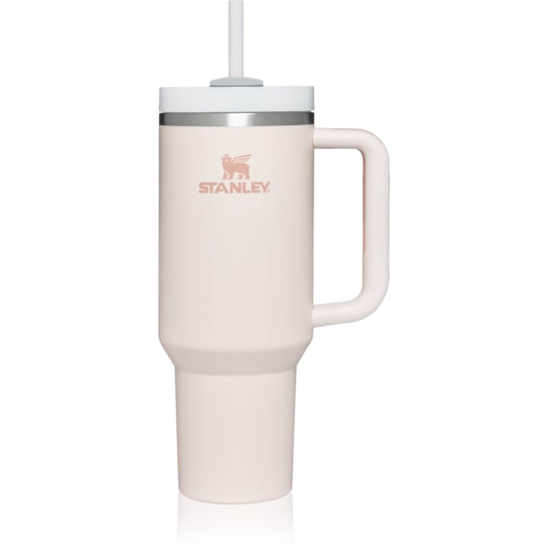 Stanley Stanley Quencher H2.O FlowState™ Tumbler ποτήρι από ανοξείδωτο ατσάλι με καλαμάκι Rose Quartz 1180 ml