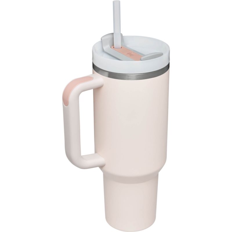 Stanley Quencher H2.O FlowState™ Tumbler термостакан із неіржавної сталі з трубочкою Rose Quartz 1180 мл