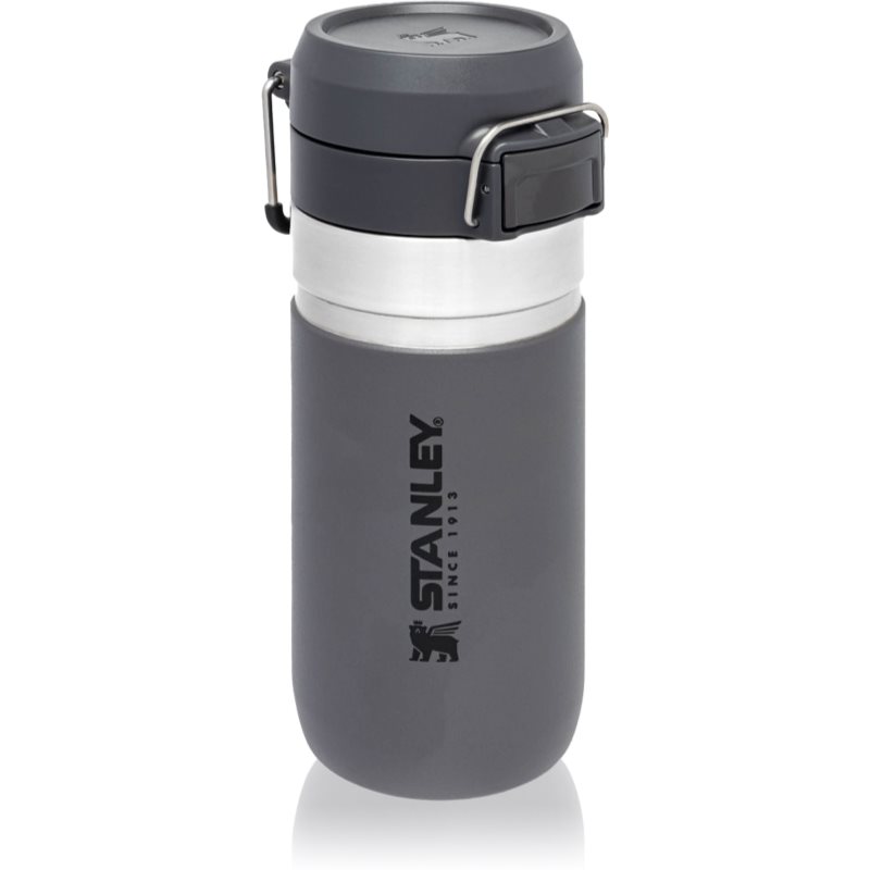 Stanley Quick Flip Go Bottle termosflaska Charcoal 470 ml female