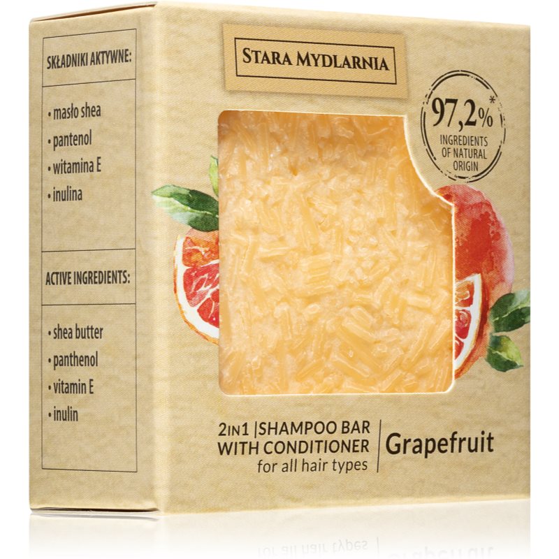 Stara Mydlarnia Grapefruit šampūnas ir kondicionierius „du viename“ 70 g