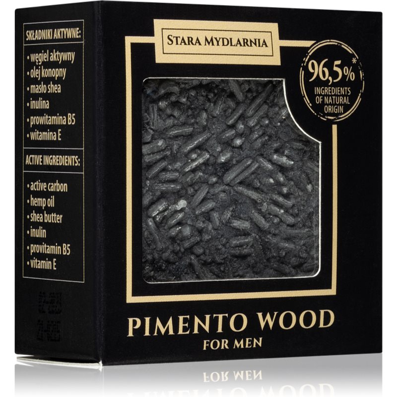 Stara Mydlarnia Pimento Wood barzdos ir plaukų šampūnas vyrams 70 g