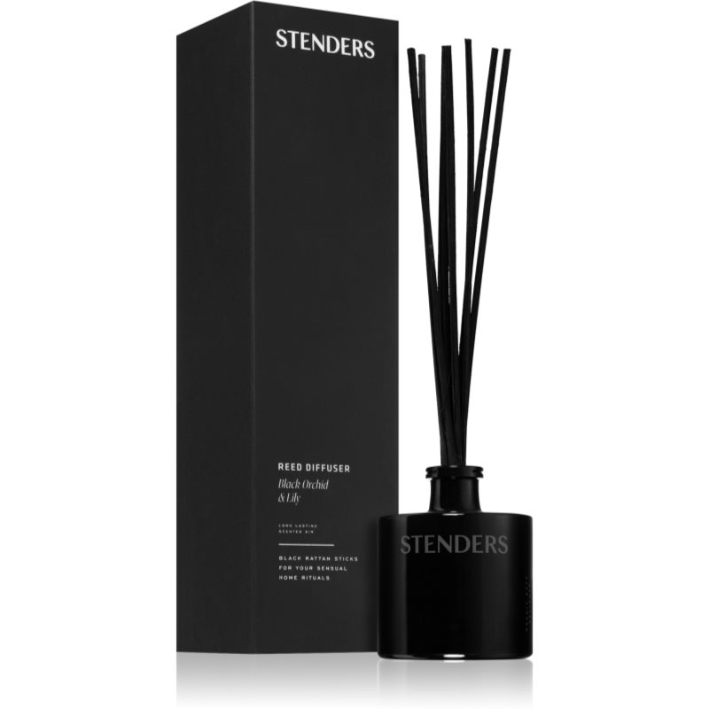 STENDERS Black Orchid & Lily Aroma Diffuser With Refill 100 Ml