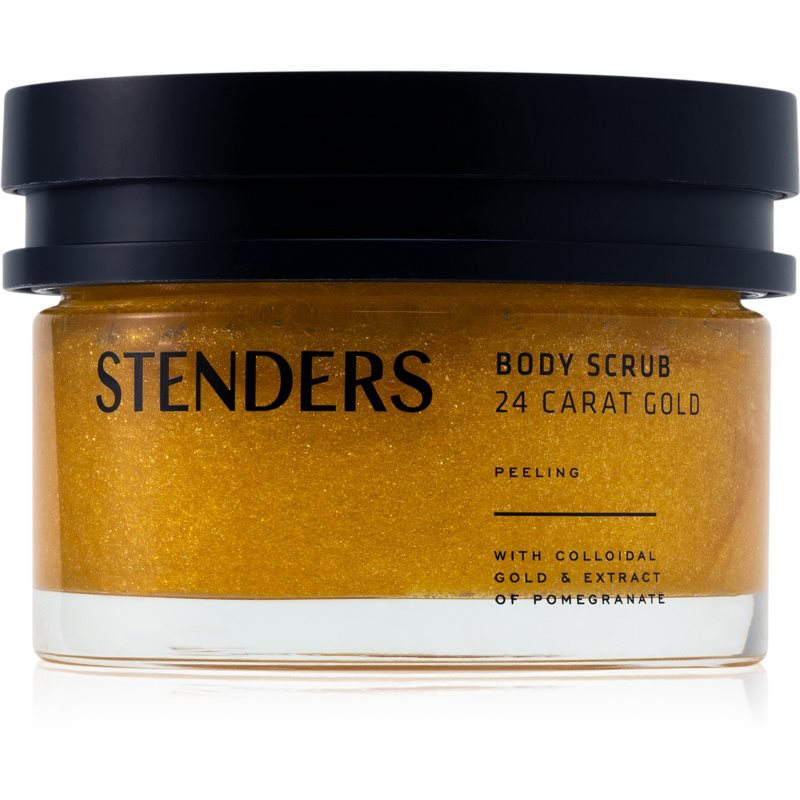 STENDERS 24 Carat Gold telový peeling pre hodvábnu pokožku s 24karátovým zlatom 180 g
