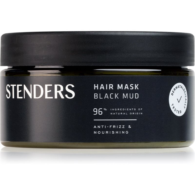 STENDERS Black Mud & Charcoal maska na vlasy s aktívnym uhlím 200 ml