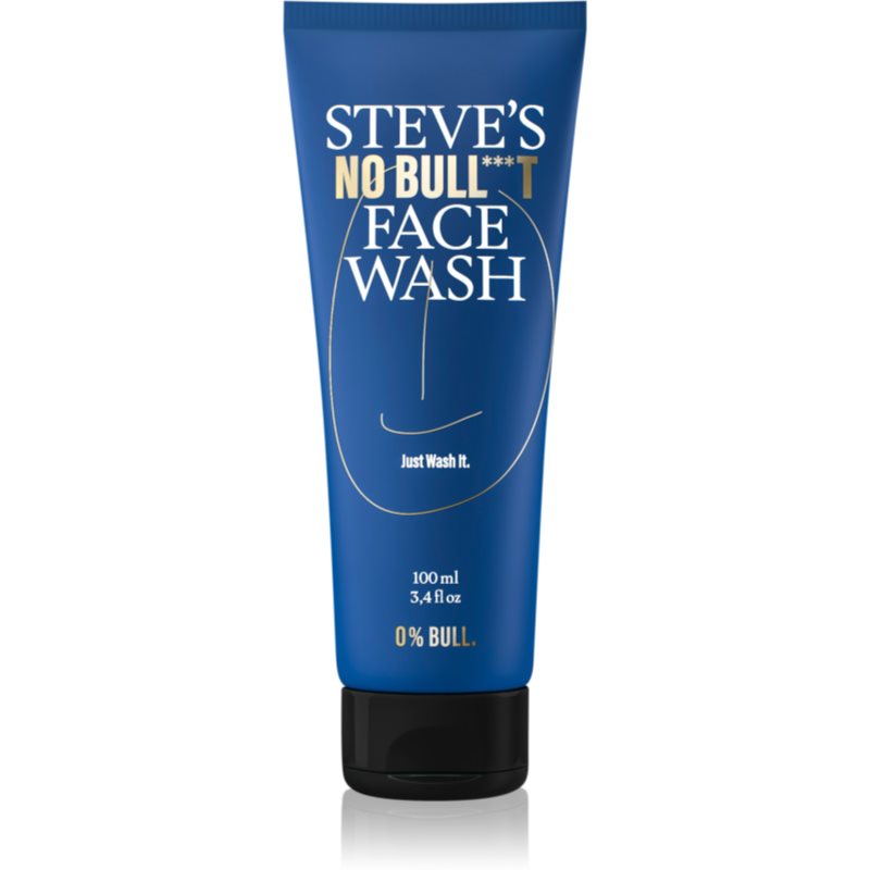 Steve's No Bull***t Face Wash Reinigungsgel für das Gesicht für Herren 100 ml