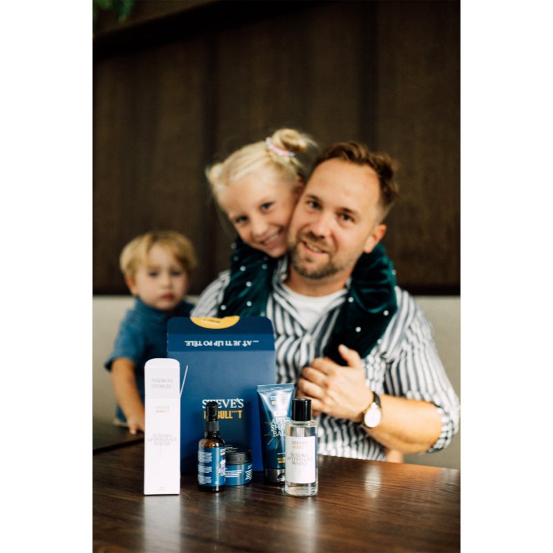 Steve's No Bull***t Shaving Box Šumava Geschenkset für die Rasur für Herren