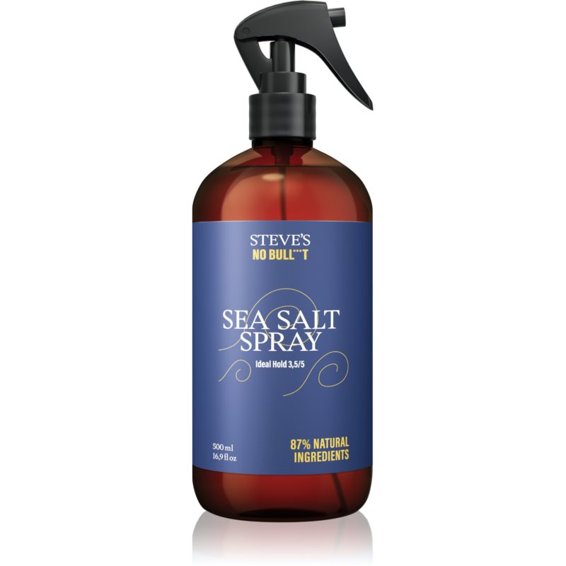 Steve's No Bull***t Sea Salt Spray styling Spray mit Meersalz für Herren 500 ml