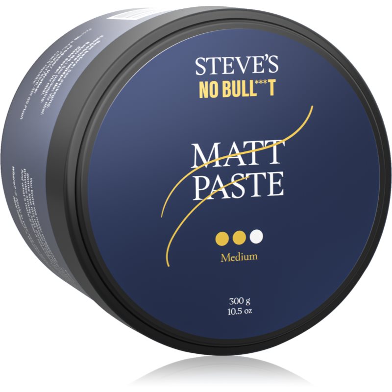 E-shop Steve's Hair Paste Medium stylingová pasta pro muže 300 g