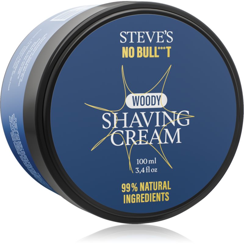 Steve's No Bull***t Shaving Cream κρέμα ξυρίσματος Sandalwood 100 ml
