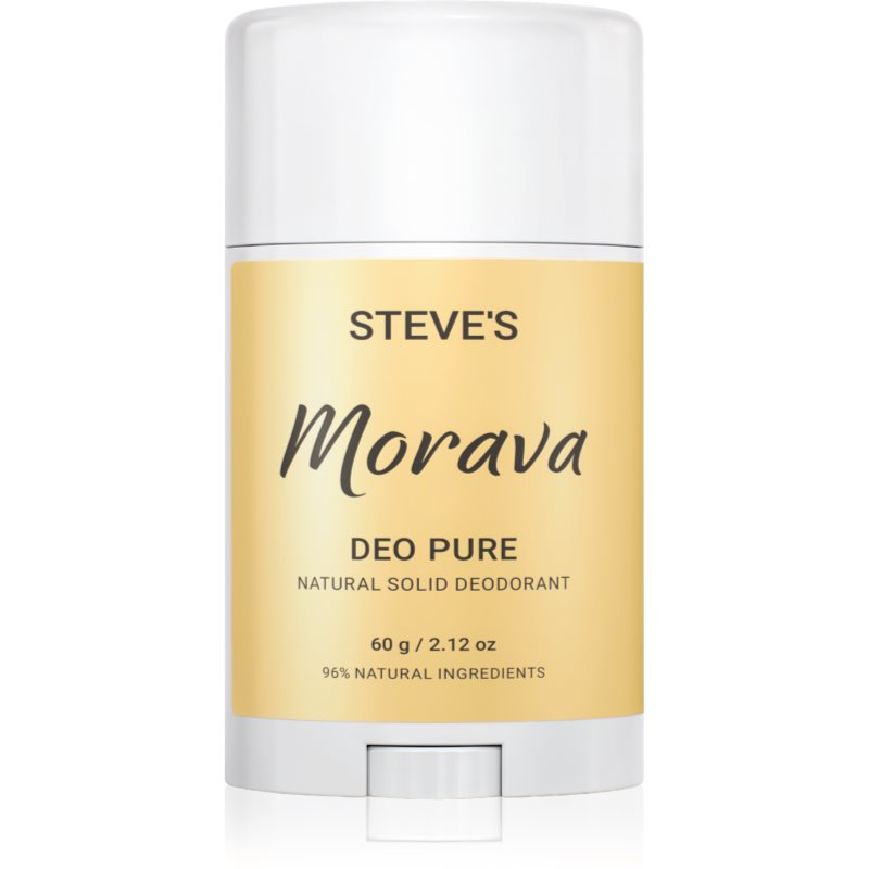 Steve's Steve's DEO PURE Morava deodorant fără conținut săruri de aluminiu 60 g