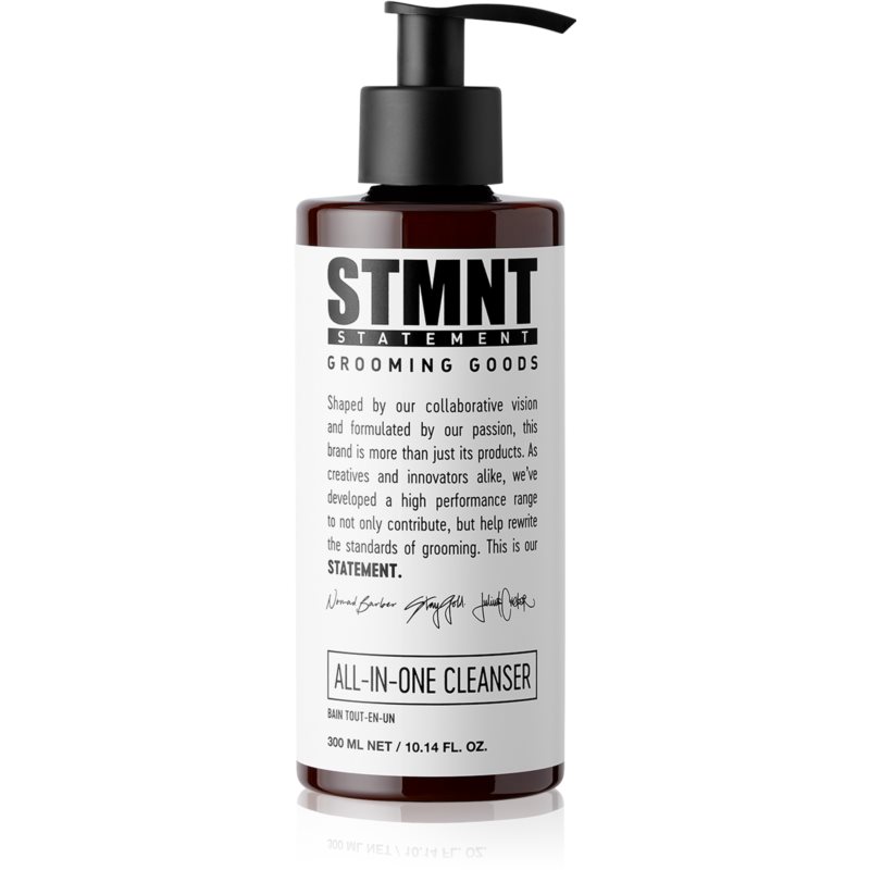 STMNT Care šampon na vlasy, vousy a tělo 300 ml