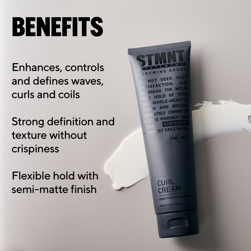 STMNT Julius Cvesar Curl Cream krém na kučeravé vlasy 150 ml