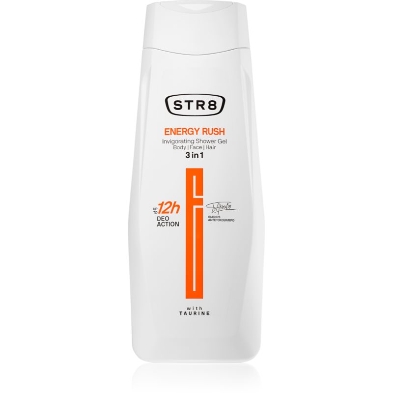 

STR8 Energy Rush гель для душу для чоловіків