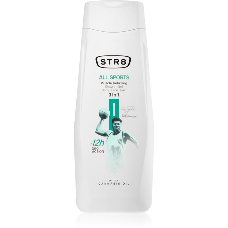 E-shop STR8 All Sports sprchový gel 3 v 1 pro muže 400 ml