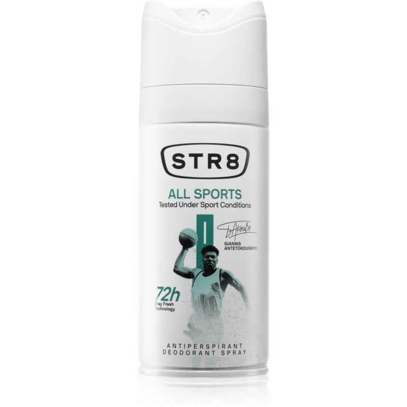 STR8 All Sports дезодорант-антиперспірант спрей 72 год. для чоловіків 150 мл