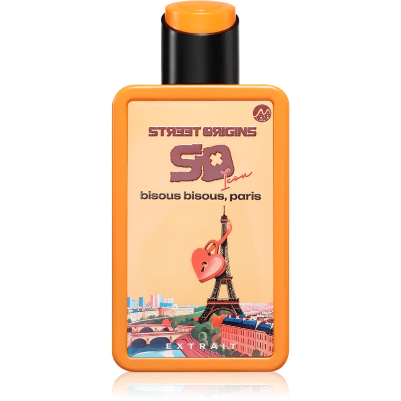 Flacon Bisous Bisous Paris extrait de parfum for women