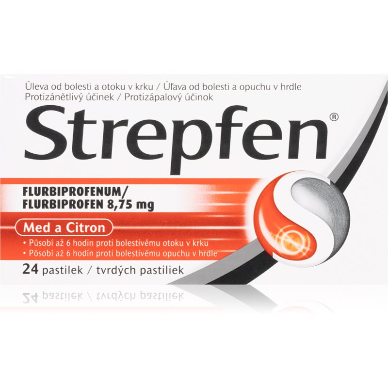 Strepfen Strepfen Med a Citron 8,75mg pastilky na bolesť v krku 24 ks kúpite na Notino.sk