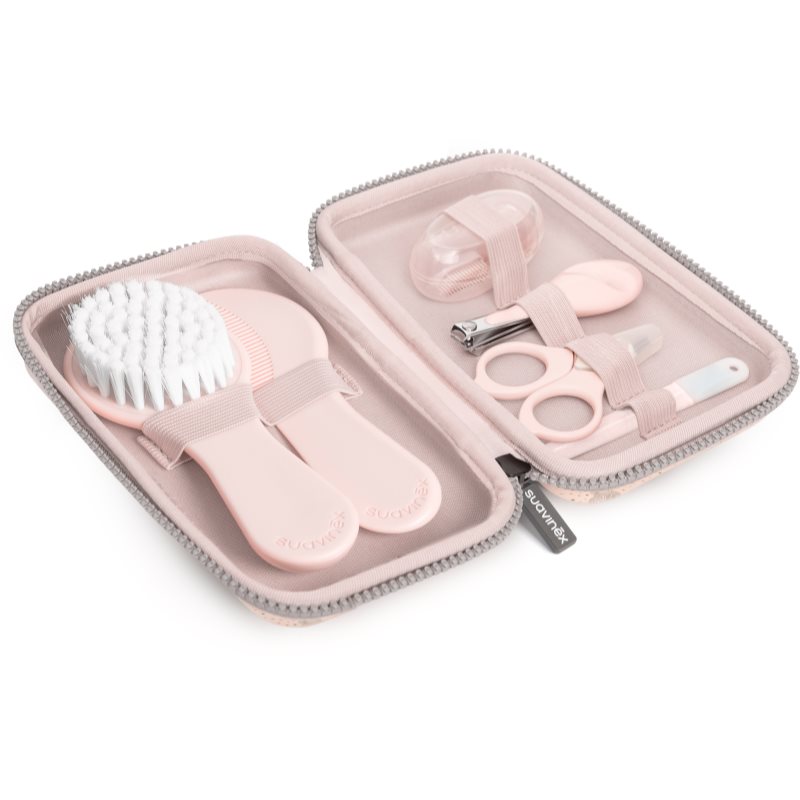 Suavinex Tigers Baby Care Essentials Set sada k péči o dítě Pink 1 ks