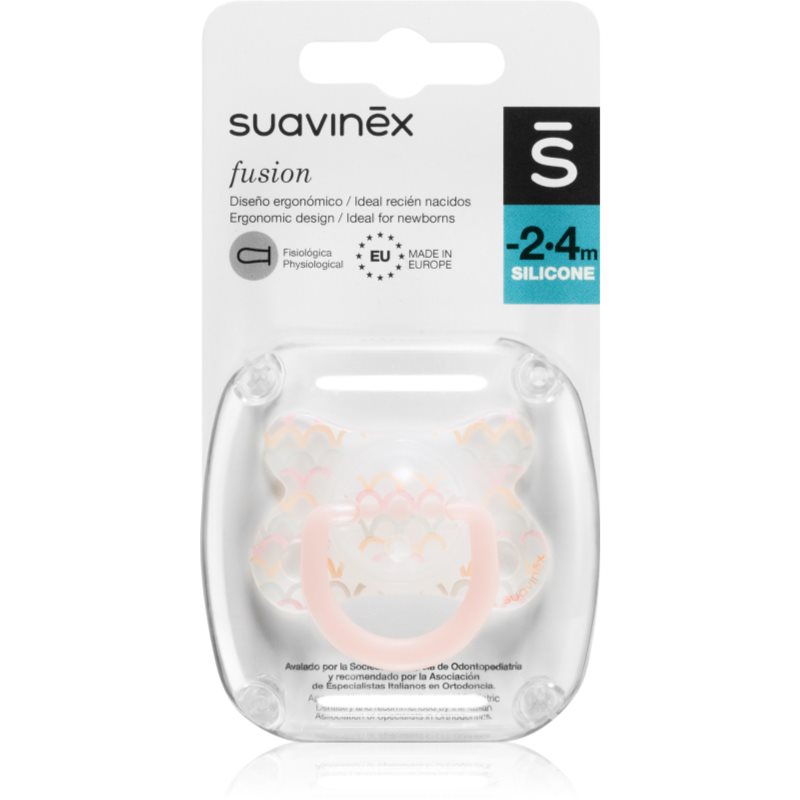 Suavinex Fusion Memories Physiological dummy -2-4 m Pink 1 pc
